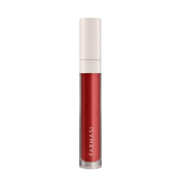 farmasi matte liquid lipstick nepal red love