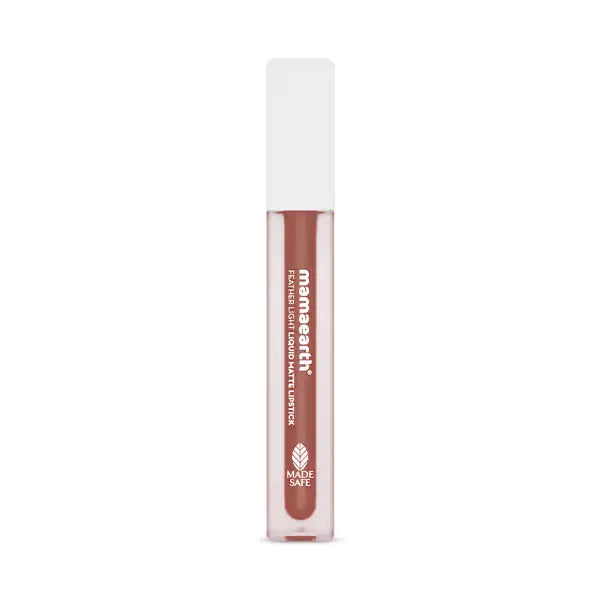 feather light liquid matte lipstick nude punch