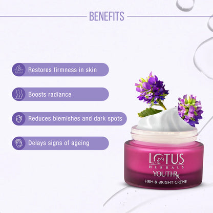 Lotus Herbals YouthRx Firm & Bright SPF 20 Cream