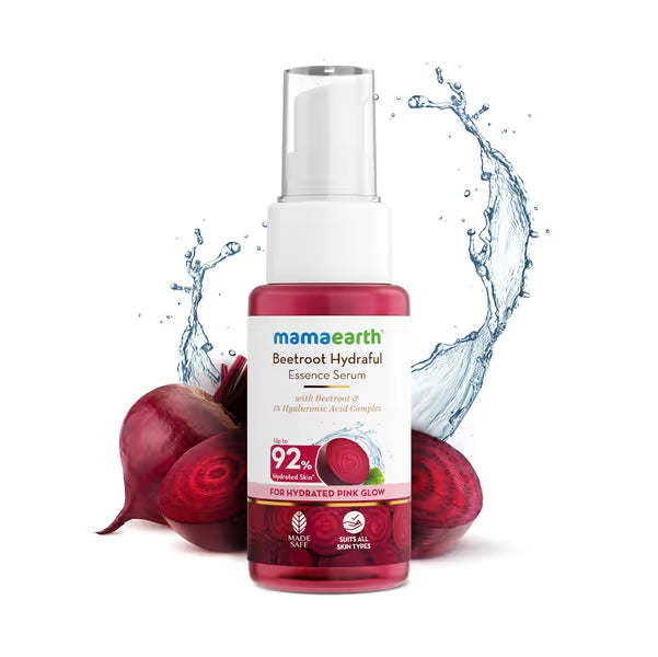 mamaearth beetroot hydraful essence serum