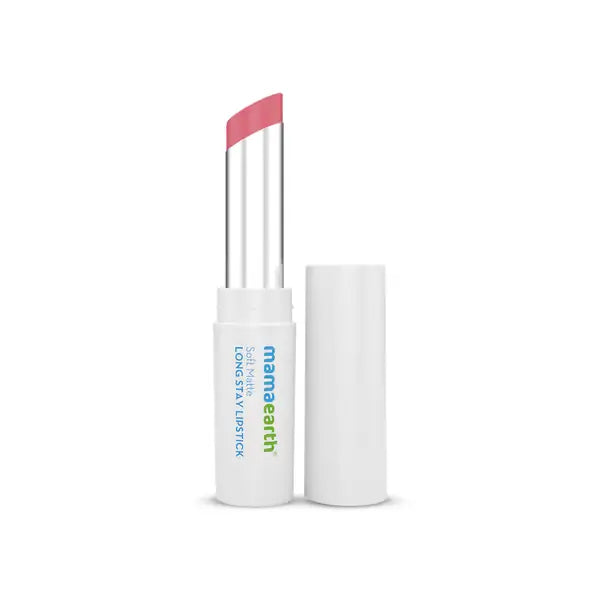 mamaearth soft matte long stay lipstick berry nude