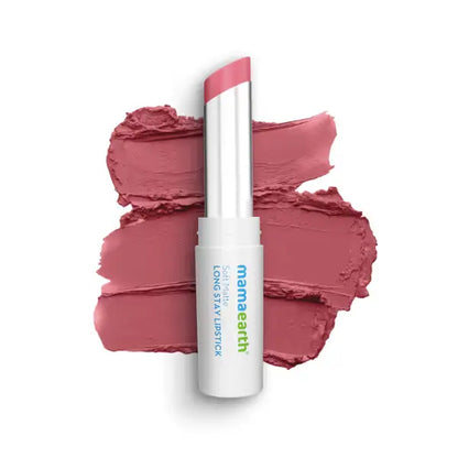 mamaearth soft matte long stay lipstick berry nude