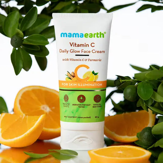 mamaearth vitamin c daily glow face cream