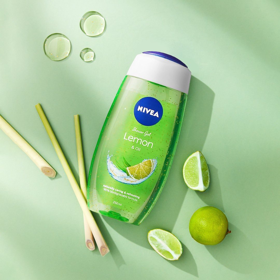 nivea lemon grass and oil shower gel