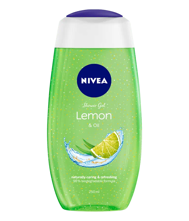 nivea lemon grass and oil shower gel