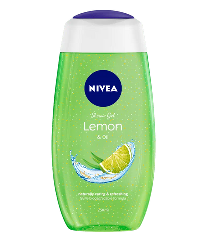 nivea lemon grass and oil shower gel