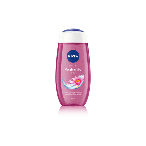 nivea water lily and oil shower gel