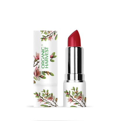 organic harvest organic moisture matte lipstick nepal maple nude