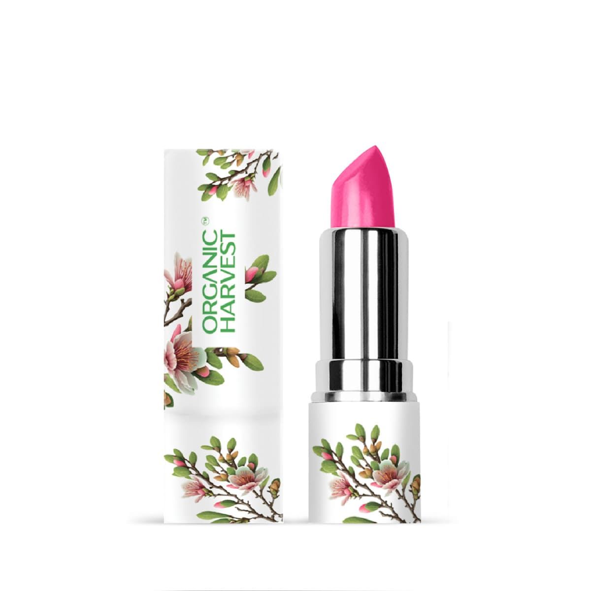 organic harvest organic moisture matte lipstick nepal pink peony