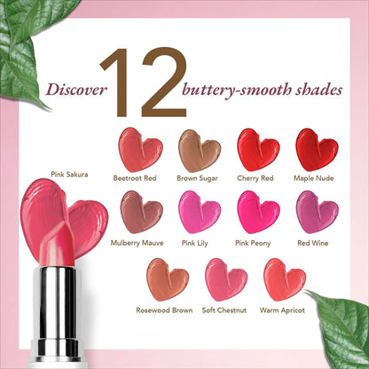 organic harvest organic moisture matte lipstick nepal pink sakura