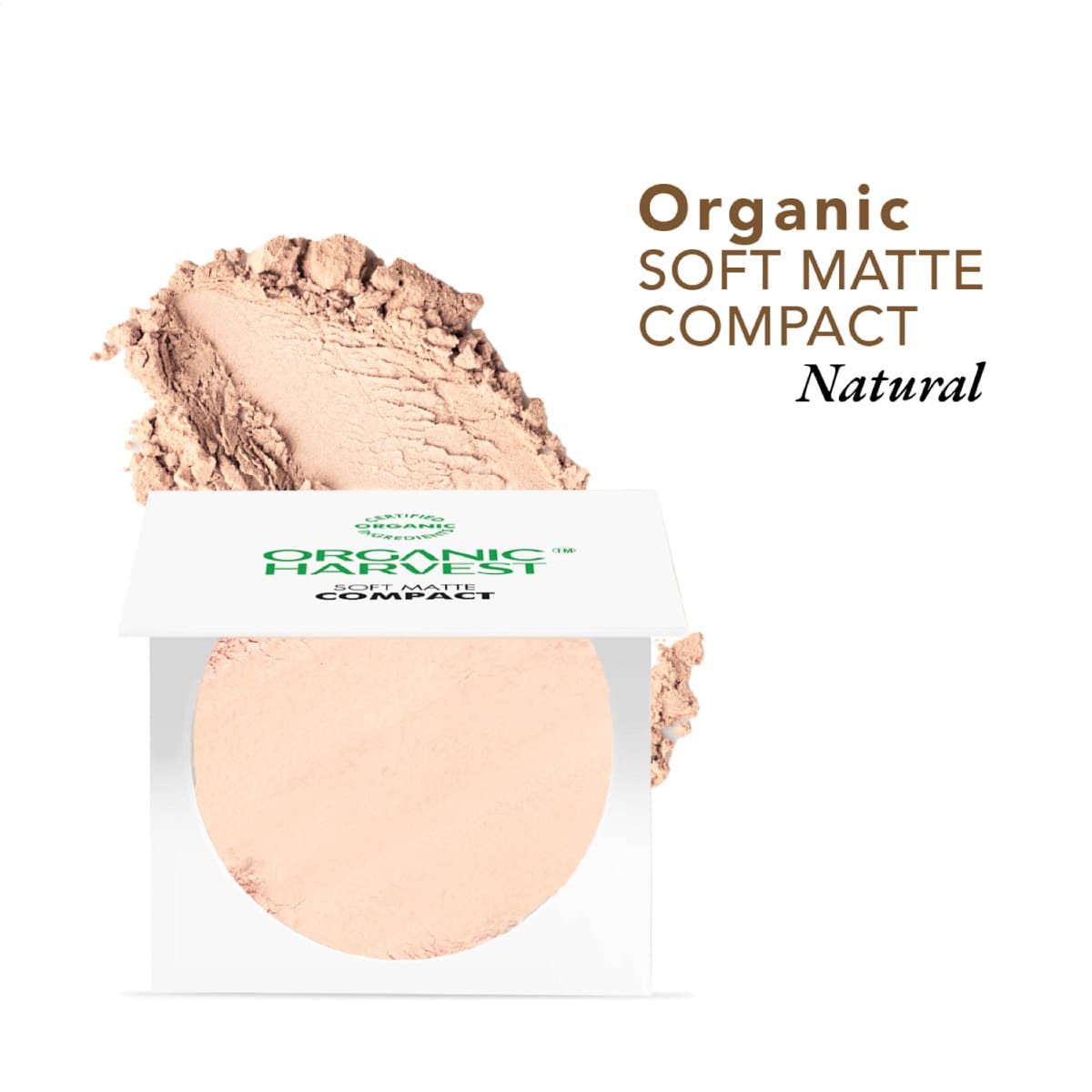 organic harvest organic soft matte compact nepal natural