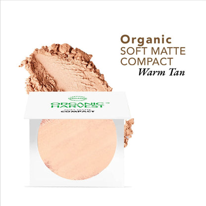 organic harvest organic soft matte compact nepal warm tan