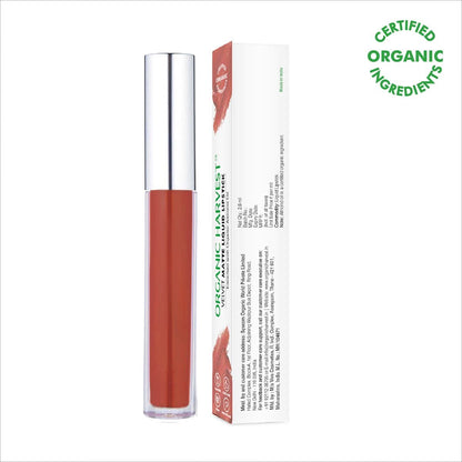 organic harvest organic velvet matte liquid lipstick nepal rich cocoa