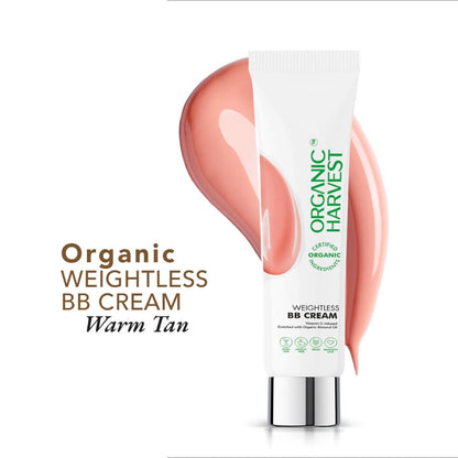 organic harvest organic weightless bb cream nepal warm tan