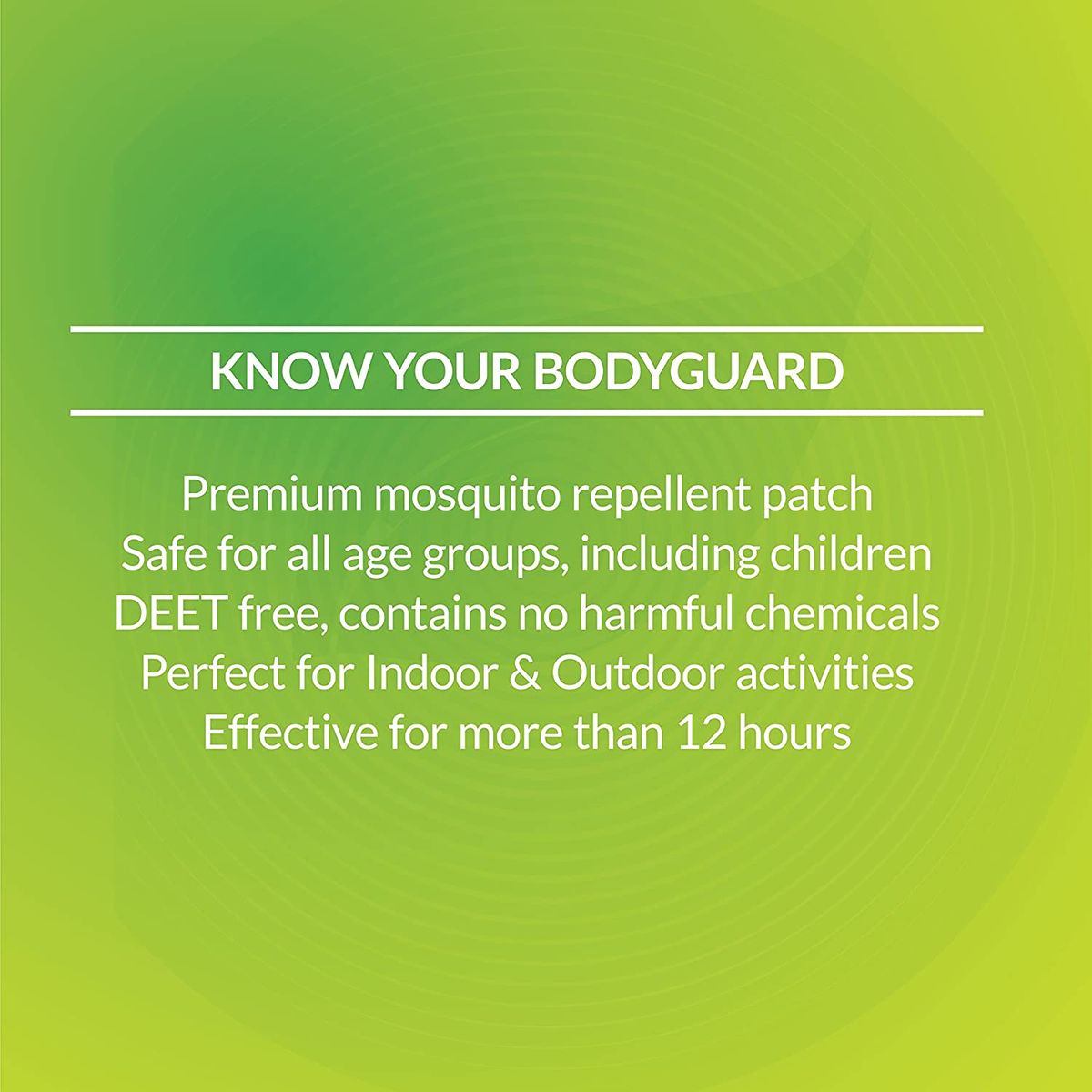 Sirona BodyGuard Natural Mosquito Repellent Patches