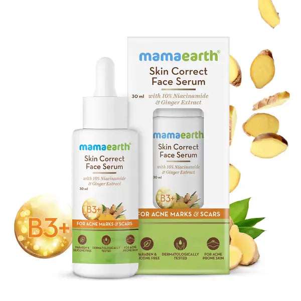 mamaearth skin correct face serum