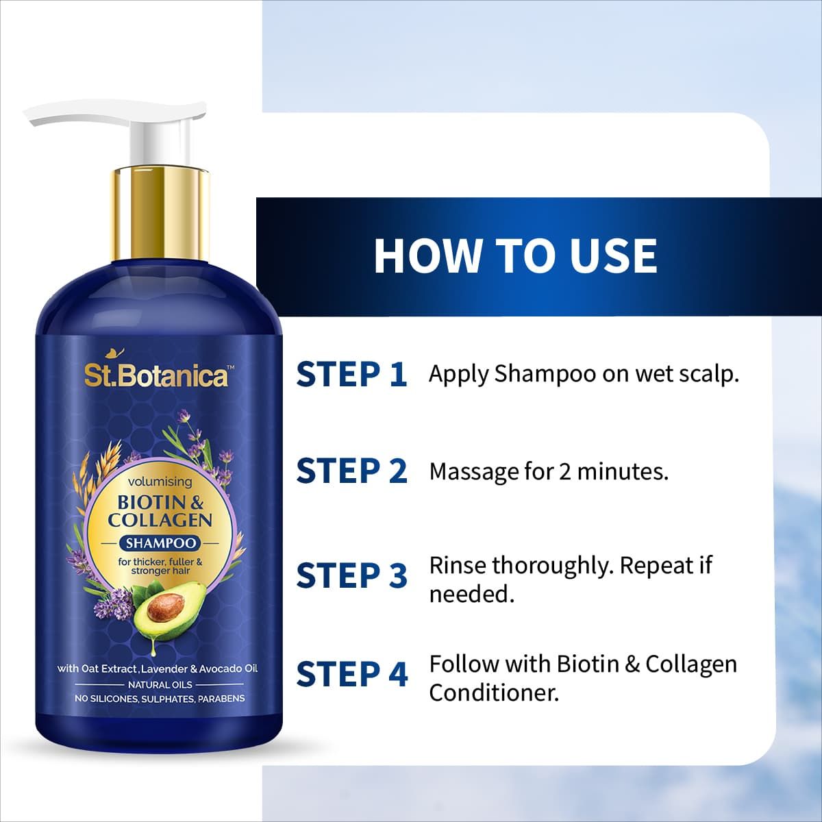 St.Botanica Biotin & Collagen Volumizing Hair Shampoo