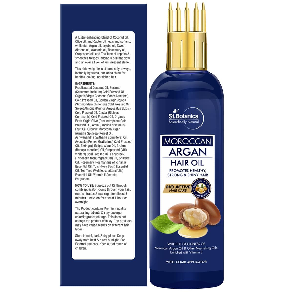 St.Botanica Moroccan Argan Hair Oil