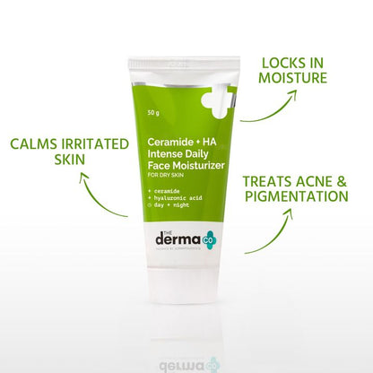 The Derma Co Ceramide + HA Intense Daily Face Moisturizer