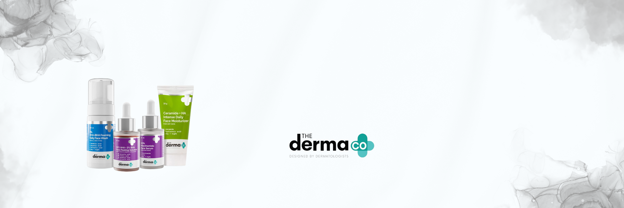 the derma co no more acne marks regimen nepal banner