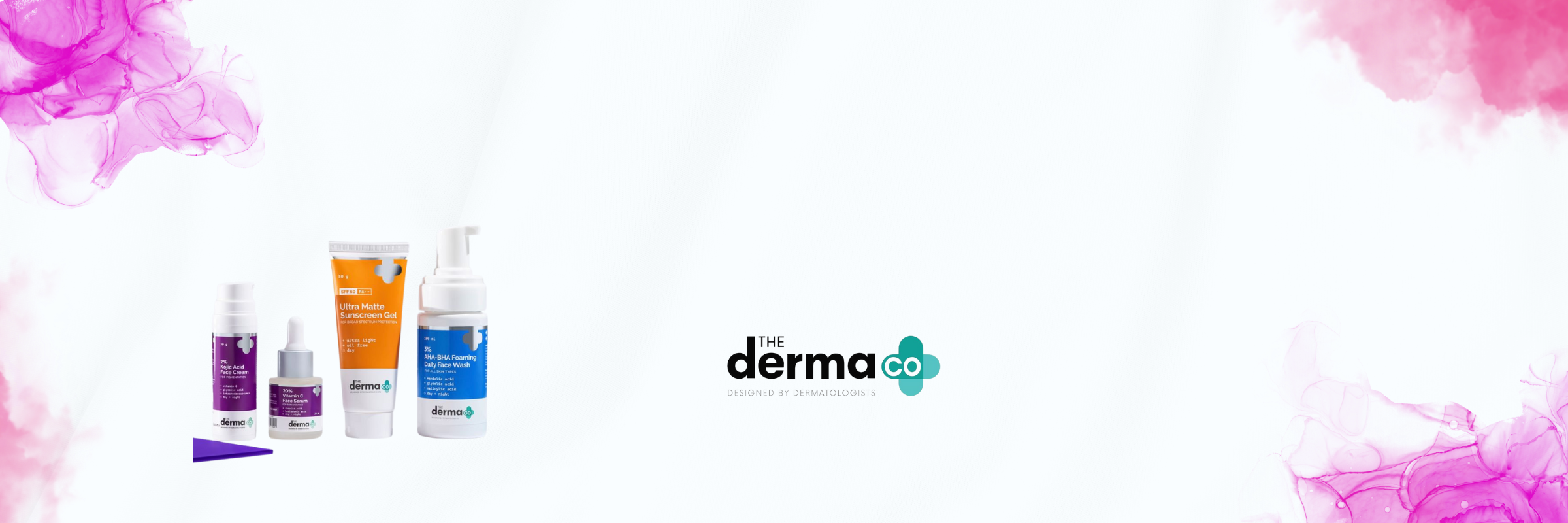 banner of the derma co reverse pigmentation kit nepal banner