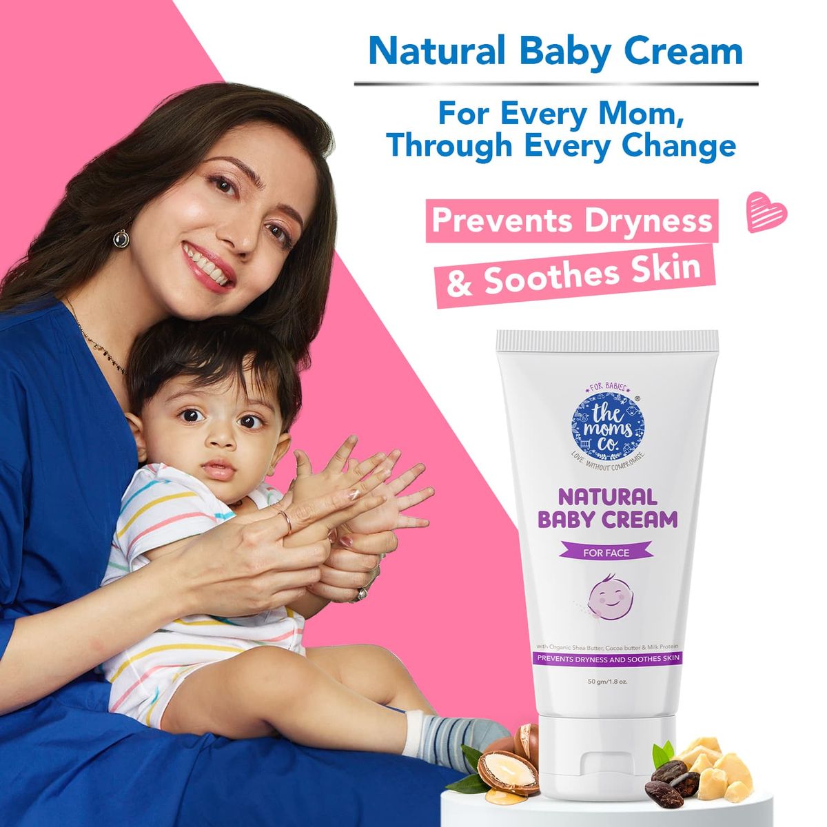 The Moms Co. Natural Baby Face Cream