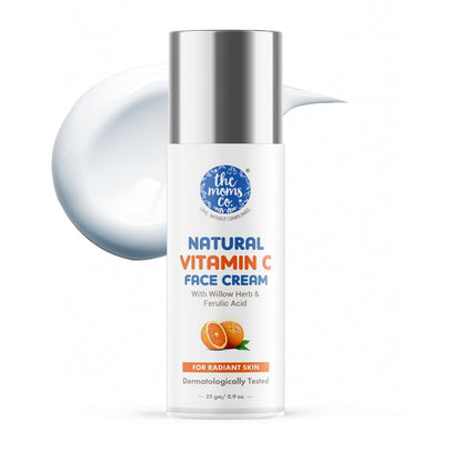 the moms co natural brightening vitamin c face cream 25 gm