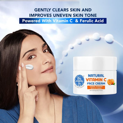 The Moms Co. Natural Brightening Vitamin C Face Cream