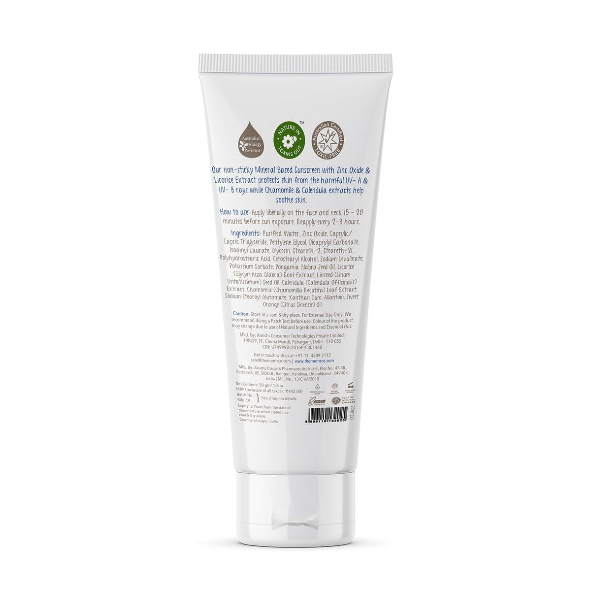 The Moms Co. Natural Daily Sunscreen