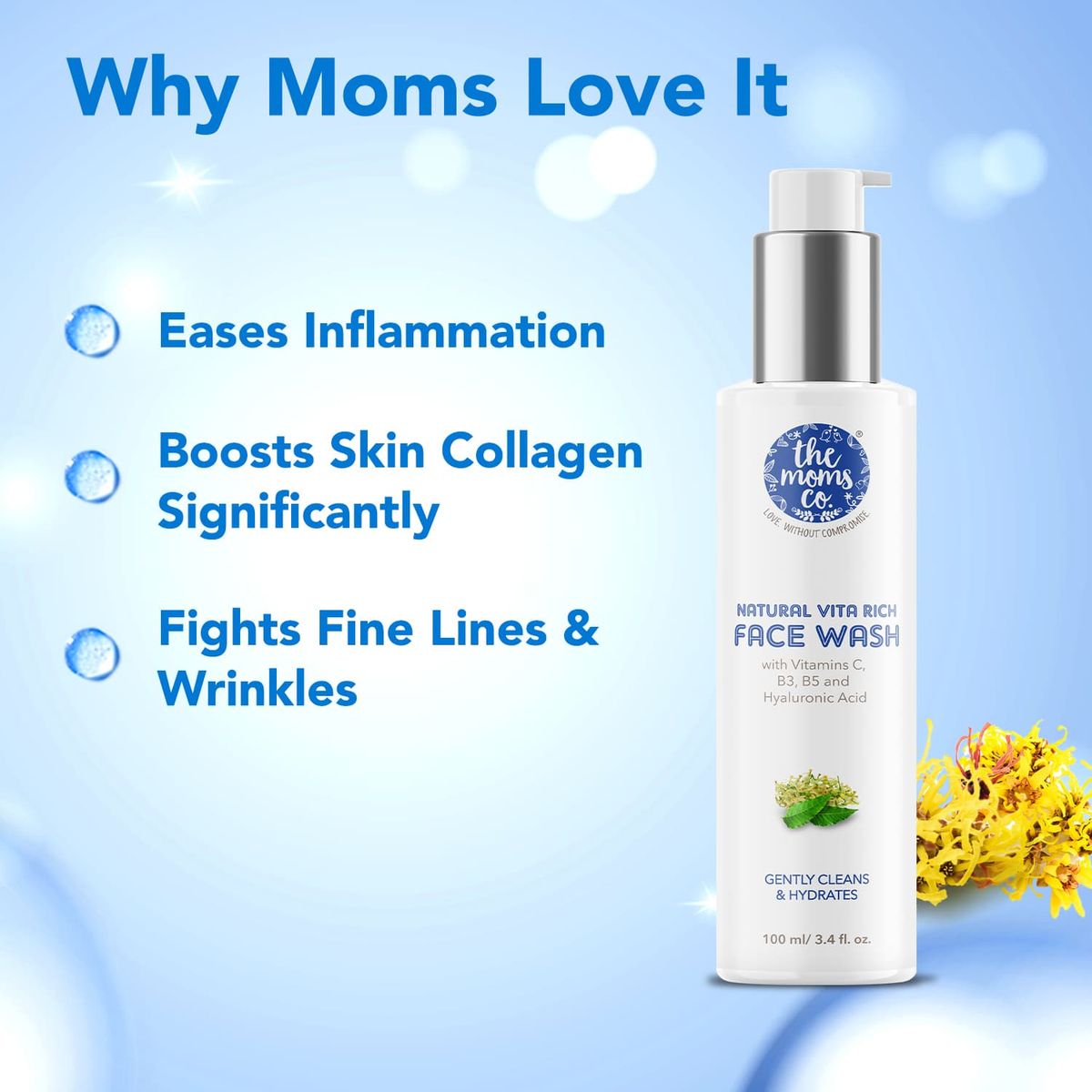 The Moms Co. Natural Vita Rich Face Wash