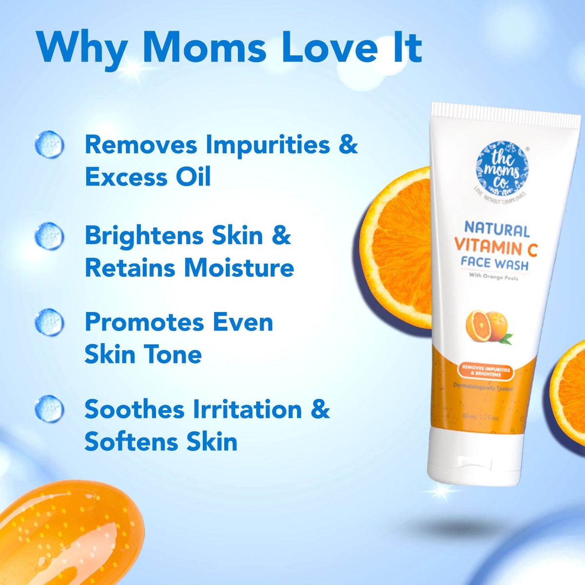 The Moms Co. Natural Vitamin C Face Wash