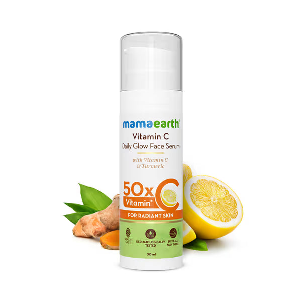 mamaearth vitamin c daily glow face serum