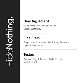 Minimalist Retinol 0.3% Face Serum Ingredients Label